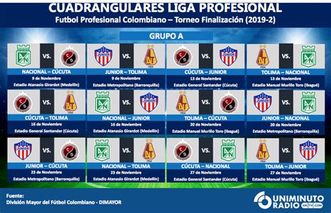 calendario 2024 liga colombiana